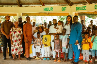 A group picture from the donation