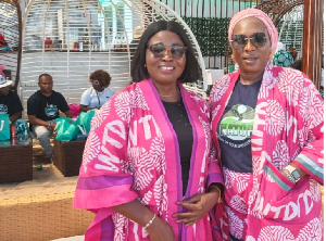 Yvonne Donkor (L) and Hajia Bolaji Mustapha (R)