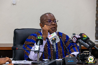 Chairman of the National Development Planning Commission, Dr. Nii Moi Thompson,