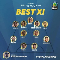 CAF best XI of the just ended under-20 AFCON