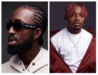 Oseikrom Sikani (L) Dancegod Lloyd (R)
