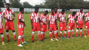 Some members of the Koforidua United FC