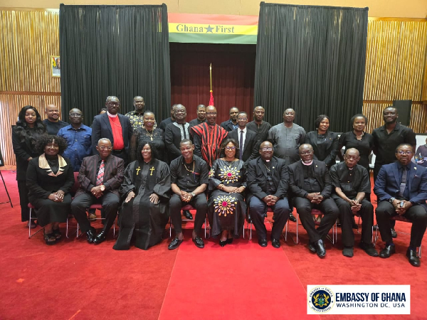 Ghana embassy in Washington holds memorial service for 8 fallen heroes