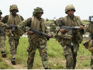 File photo of Nigeria army personnel File photo of Nigeria army personnel