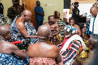 The visit reaffirmed friendship and mutual respect between the Dagbon and Asante kingdoms