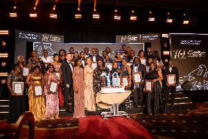 Dzifa Gomashie at the 7th Kempinski Staff Excellence Awards and Gala Night