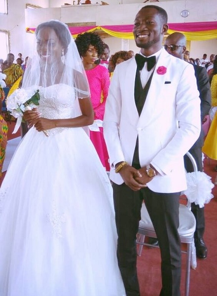 Ohene Bampoe Brenya and wife