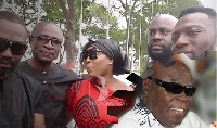 Some actors present at the Funeral of late Mac Jordan Amartey