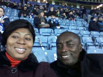 Kwabena Agyepong and wife Lawrentia Agyepong