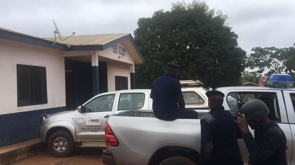 The attempted cell break was on Saturday night at the Nsuta Police station