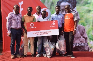 Vodafone Ghana honours farmers