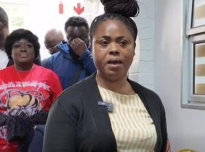 Snapshot from meeting of Ghanaian migrants in South Africa