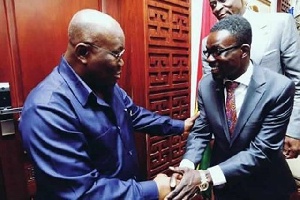 President Akufo-Addo with NAM 1