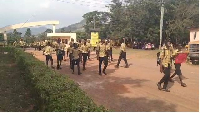 A student of Koforidua Senior High Technical School is recovering after being stabbed
