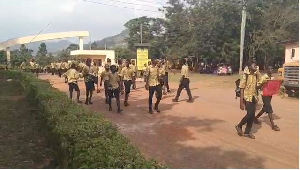 A student of Koforidua Senior High Technical School is recovering after being stabbed