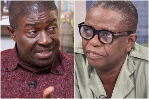 Nana Akomea and Kwesi Pratt