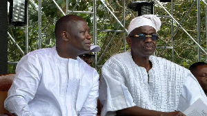 Emmanuel Armah-Kofi Buah speaks at the 2026 NkrumahFest