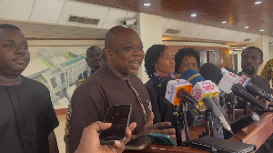 Leadership of the Joint Committee addressing the press