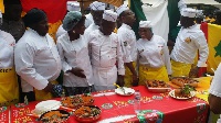 The jollof competition was between four African countries; Ghana, Nigeria, Gambia and Senegal.