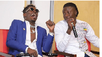 Shatta Wale and Stonebwoy in an earlier hearty moment