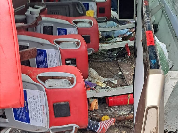 At least ten people feared dead in the accident