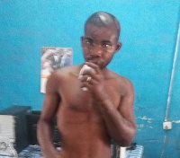 The suspect Abdul Gafaru Amadu