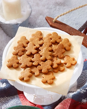 File photo of a ginger bread snack