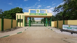 The entrance to Ebenezer Senior High School