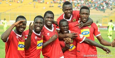 Kotoko players in jubilant mood