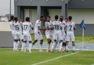 John Andor emerged as the hero of the match, netting a brace with a goal in each half