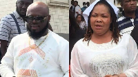 Appiah Biblical (L) alleged the probe began before Agradaa's 15-year jail time