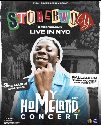 Stonebwoy will be performing at the Times Square