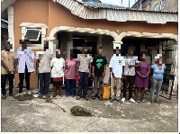 The 11 Ghanaian victims were held hostage in Nigeria