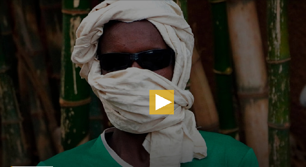 Abu Asharawi, a man who said he fought on the front lines with the jihadist group JNIM