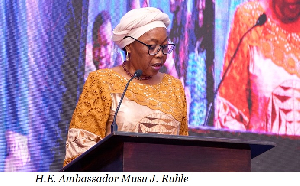 Liberian Ambassador to Ghana, Her Excellency Musu J. Ruhle