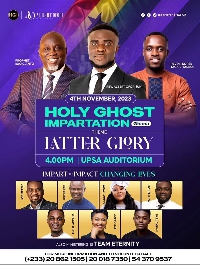 The Holy Ghost Impartation Conference will take place on the 4th of November, 2023