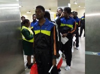 Some Ghanaian migrants who returned to Ghana from Libya in December 2017