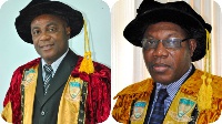 Dr. Wilberforce Dzisah and Perry K.K Ofosu