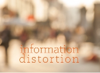 Tackling information distortion is a challenging job