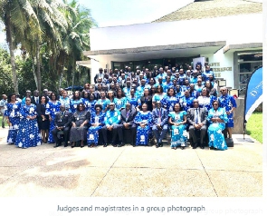 Judges and Magistrates in a group photograph