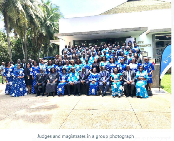 Judges and Magistrates in a group photograph