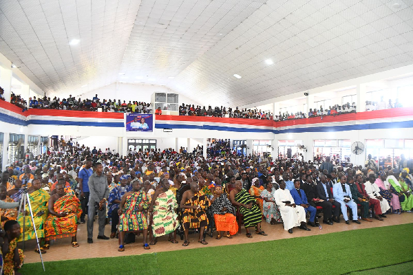 Dr Bawumia visited Ejura as part of his ongoing tour of the Ashanti Region