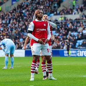 Bristol City striker, Antoine Semenyo