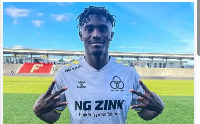 Ghanaian forward Kwaku Karikari