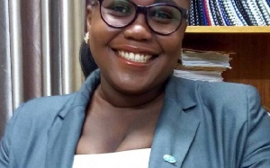 Ms Casandra Twum Ampofo, Head of the Public Relations Unit of GES