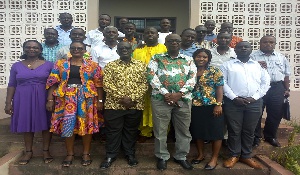 The Assembly Members franked with Mr. J.D. Awuah