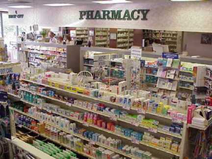File photo: A pharmacy shop