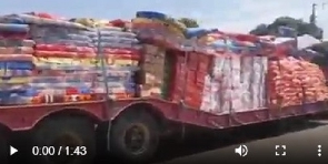 Goods being sent to Keta by the NDC