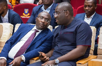 Sammi Awuku (R) says Dr Bawumia has been unhappy about a lot of things within the NPP