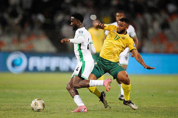 South Africa and Nigeria played an entertaining 1-1 draw